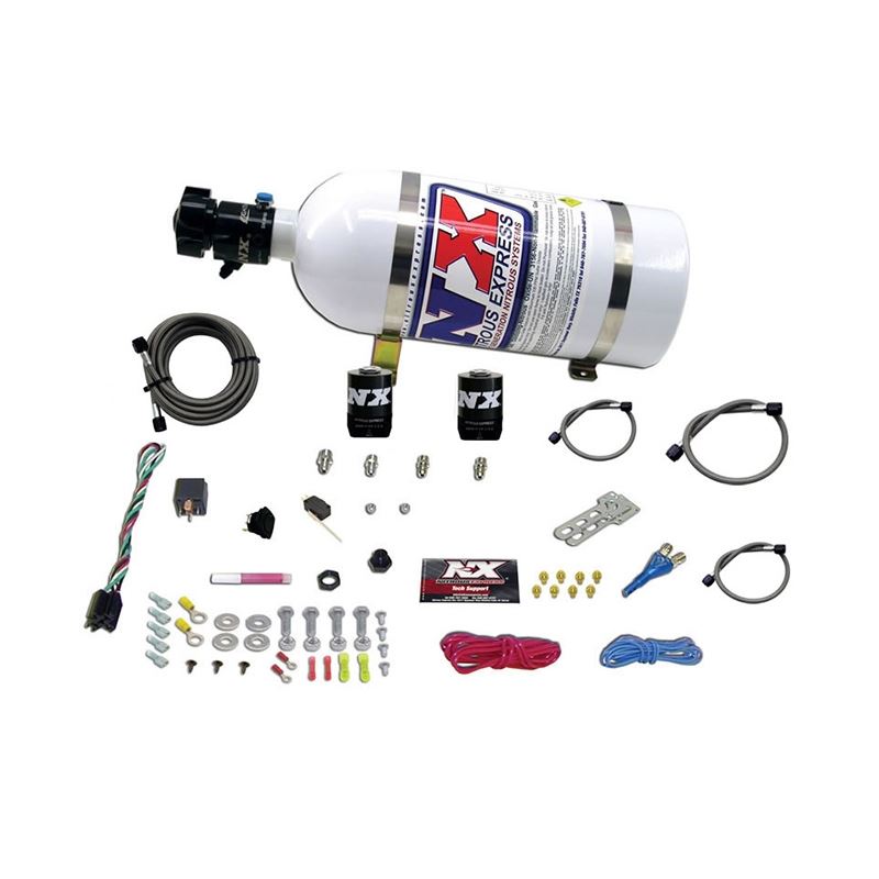 Nitrous Express All Dodge EFI Single Nozzle Nitrous Kit (35-150HP) w/10lb Bottle (20921-10)