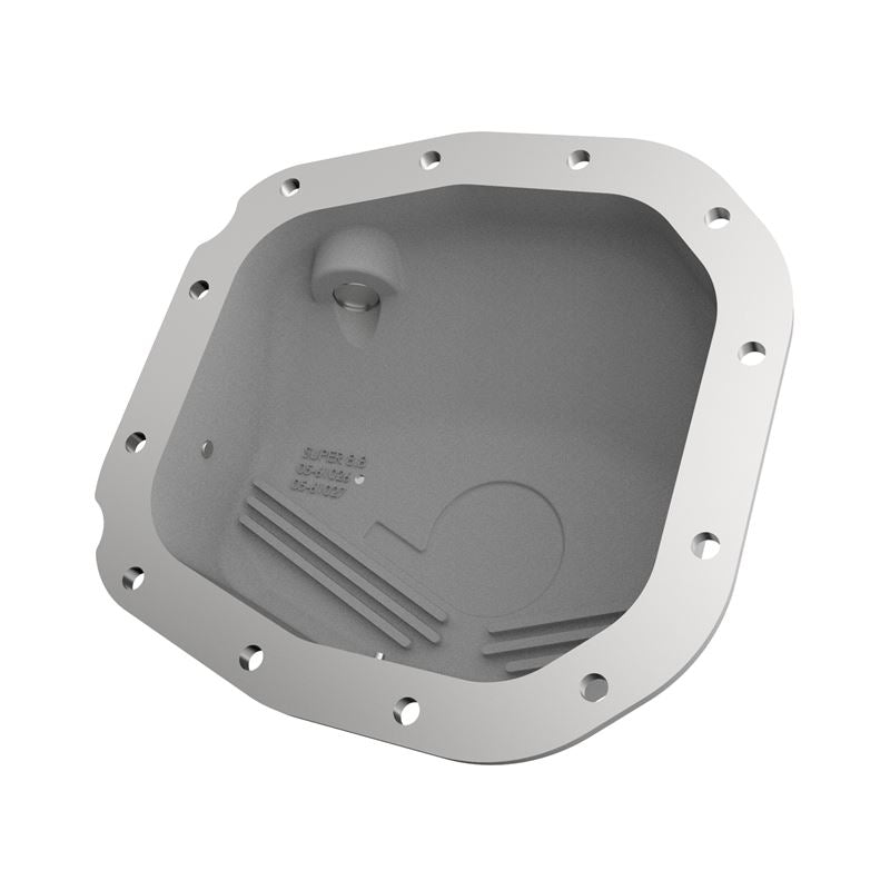 aFe Street Series Rear Differential Cover Raw w/ Machined Fins (Super 8.8 axle) (46-71180A)