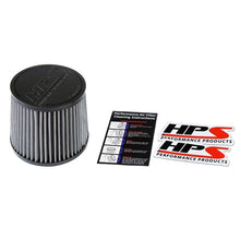 Load image into Gallery viewer, HPS High Flow Performance Air Filter,3" Flange ID,6.75" Length,Washable,Reuseable (HPS-4276)