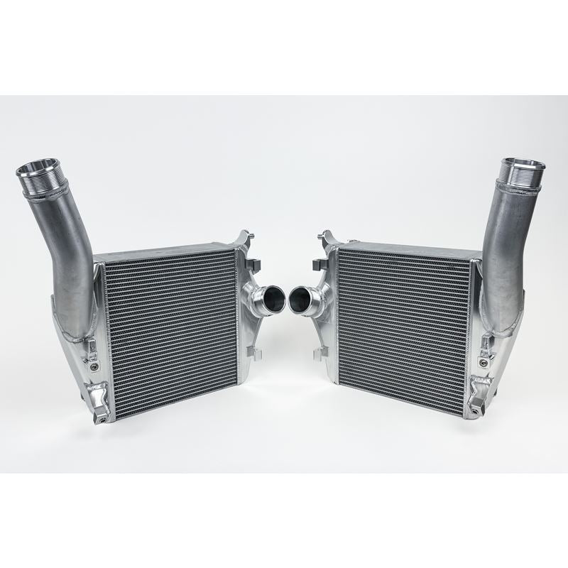 CSF Cooling - Racing & High Performance Division Audi SQ7 / SQ8 Twin Intercooler Set - Raw Billet (8280)