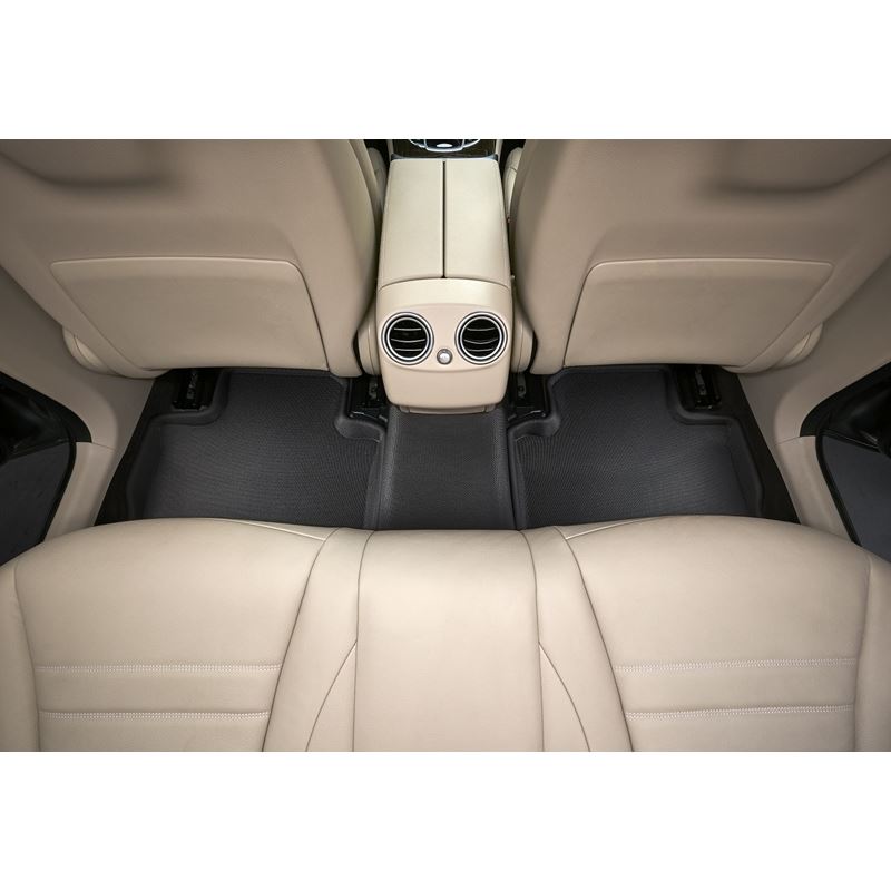 3D Maxpider 23-24 Kia Sportage Gas Kagu Black Floor Mat - Row 2 (L1KA07721509)