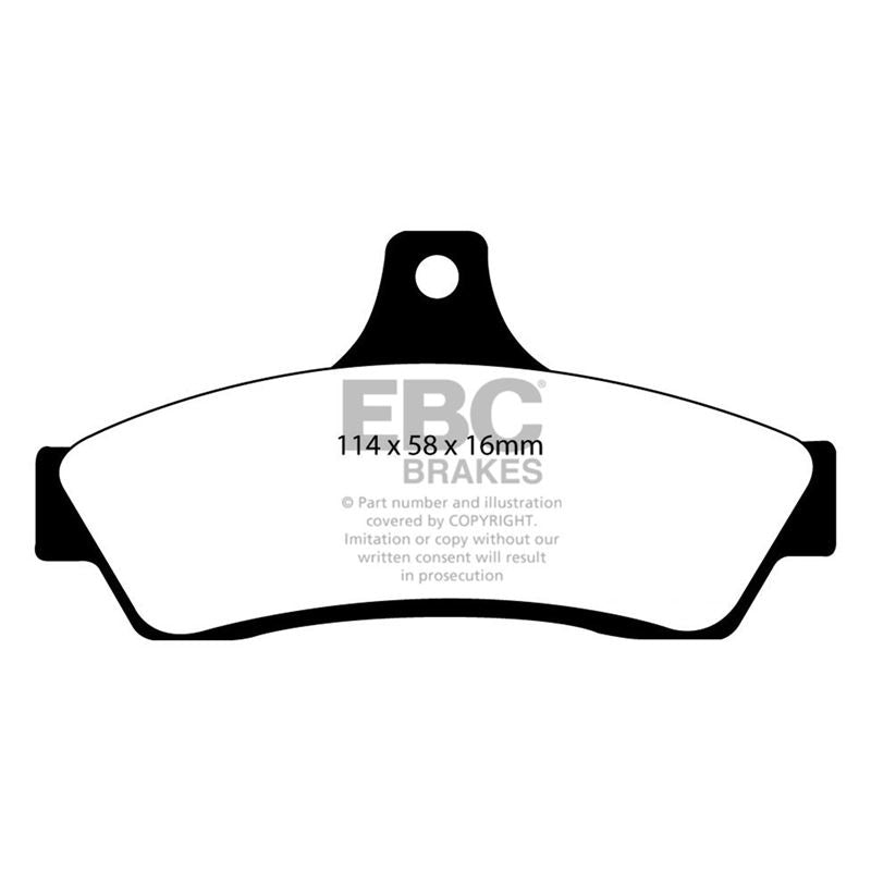 EBC Redstuff Ceramic Low Dust Brake Pads (DP31711C)