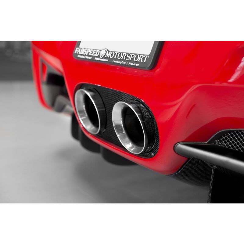 Fabspeed 458 Italia Challenge Style Dual Exhaust Tips (10-15) (FS.FER.458.DLTP)