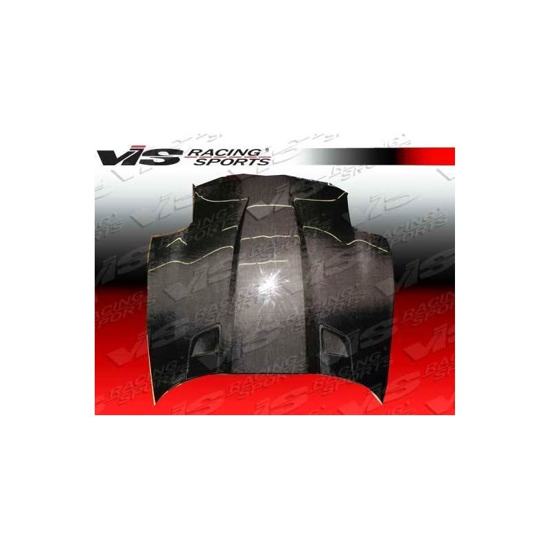 VIS RACING Carbon Fiber Hood for 1997-2004 Chevrolet Corvette(97CHCOR2DPEN-010C)