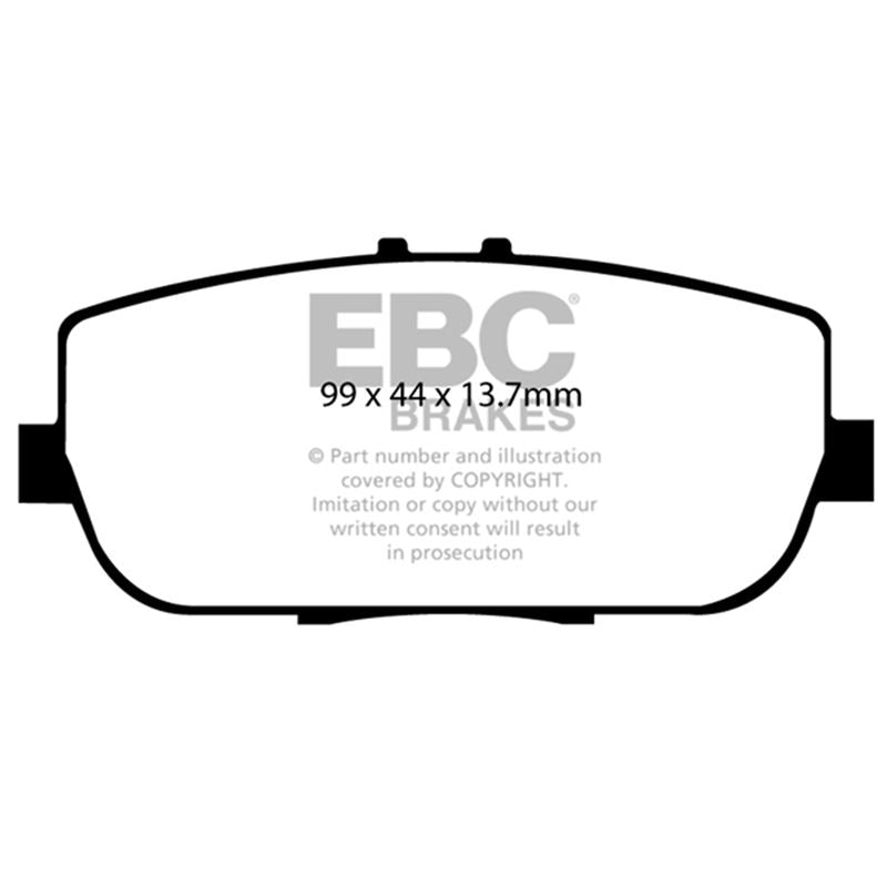 EBC Redstuff Ceramic Low Dust Brake Pads (DP31775C)