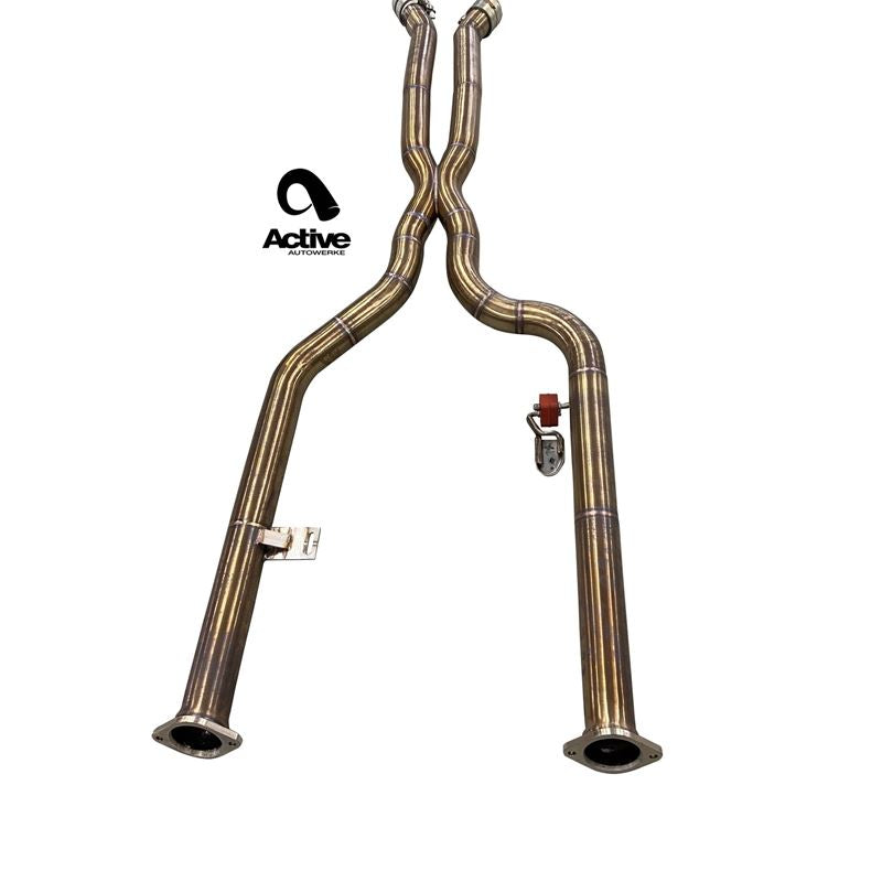 Active Autowerke G80/G82 M3/M4 Signature mid - pipe with X - Pipe (11-087C)