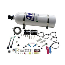 Load image into Gallery viewer, Nitrous Express Dodge EFI Dual Stage Nitrous Kit (50-150HP x 2) w/15lb Bottle (20324-15)