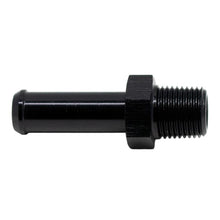 Load image into Gallery viewer, DeatschWerks 1/8in NPT Male Thread 5/16in Hose Barb - Anodized Matte Black(6-02-0916-B)