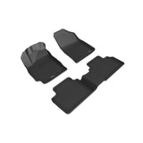 3D Maxpider KAGU Floor Mat, BLACK, 1ST ROW/2ND ROW (L1HY11001509)