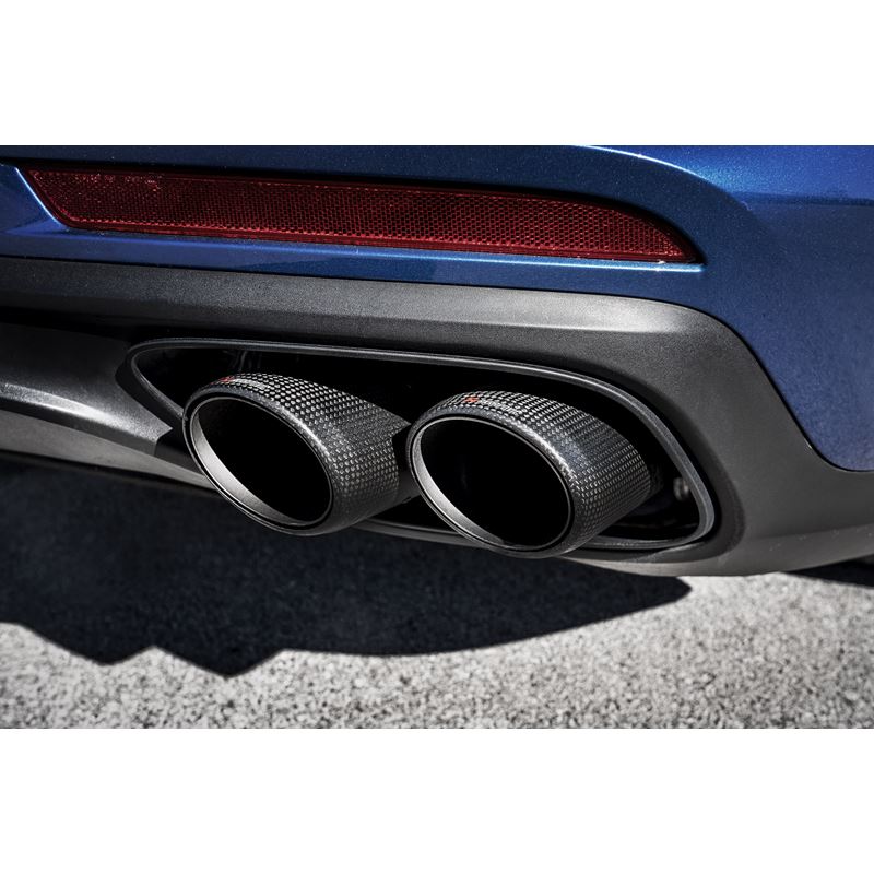 Akrapovic 17-18 Porsche Panamera Turbo Tail Pipe Set (Carbon) (TP-CT/48)