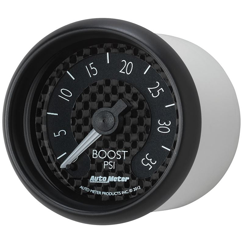 AutoMeter GT Series 52mm Mechanical 0-35 psi Boost Gauge (8004)