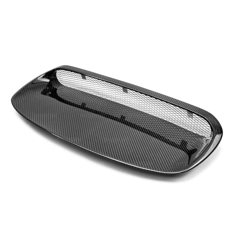 Seibon OE-style carbon fiber hood scoop for 2008-2014 Subaru WRX/STi (HDS0809SBIMP-OE)