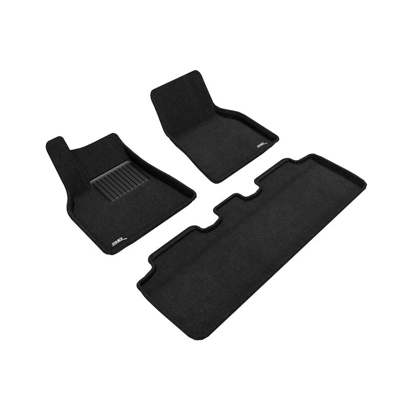 3D Maxpider ELEGANT Floor Mat, BLACK, 1ST ROW/2ND ROW (L1TL01704709)