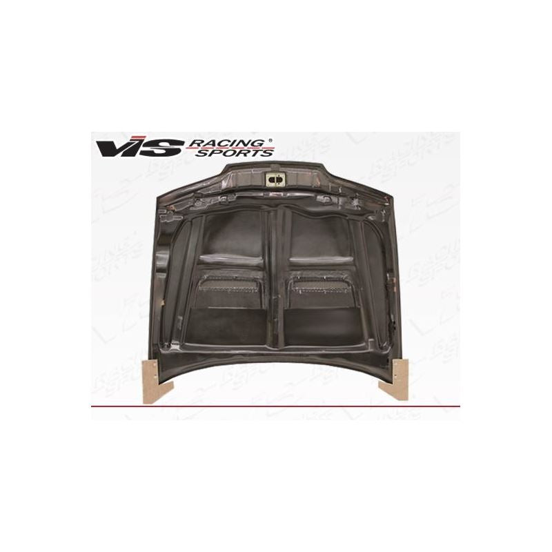 VIS Racing Xtreme GT Style Black Carbon Fiber Hood (90ACINT2DGT-010C)