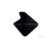 Rally Armor Black Mud Flap/Grey Logo (MF12-UR-BLK/GRY)