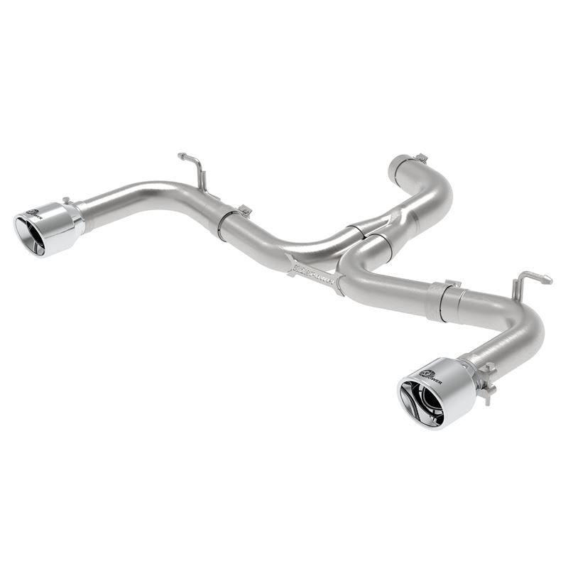 aFe MACH Force-Xp 3 IN to 2-1/2 IN Stainless Steel Axle-Back Exhaust System Polished (49-36417-P)