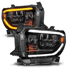 Load image into Gallery viewer, ANZO USA LED Crystal Headlight Set for 2021 Toyota Tundra (111533)