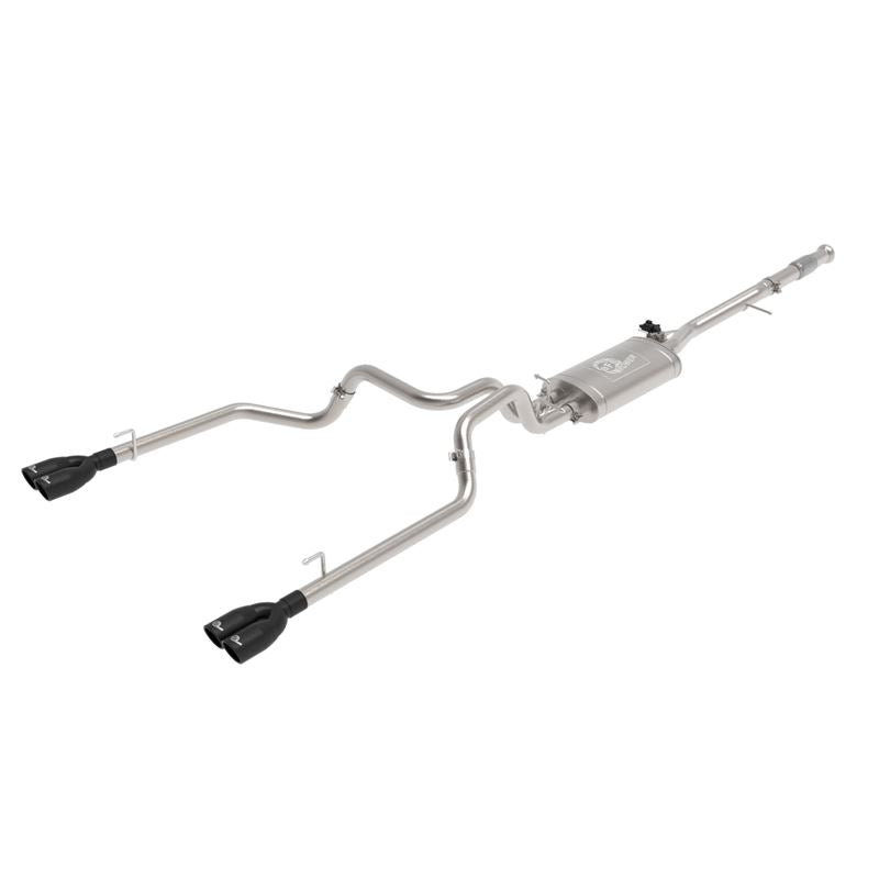 aFe Power Gemini XV Cat-Back Exhaust System for 2019-2022 Chevrolet Silverado 1500(49-34139-B)