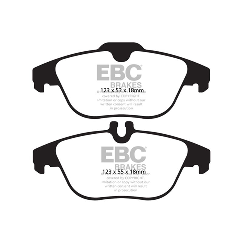 EBC Redstuff Ceramic Low Dust Brake Pads (DP32012C)