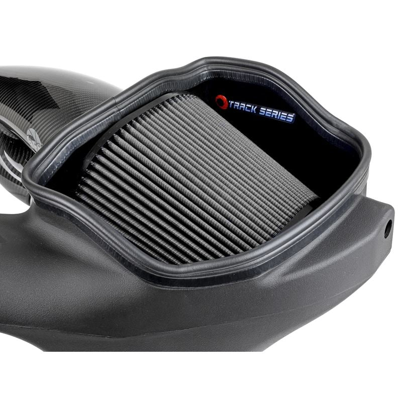 aFe Track Series Stage-2 Carbon Fiber Intake System w/ Pro DRY S Media for 2018-2021 Ford Expedition(57-10010D)