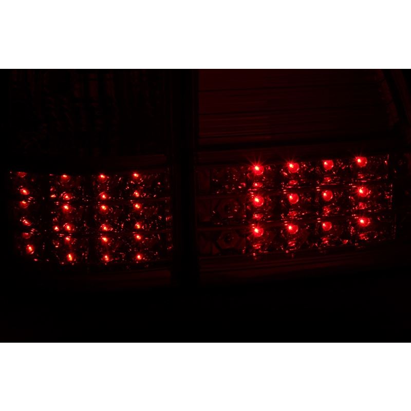 ANZO USA 1998-2005 Toyota Land Cruiser Fj LED Taillights Red/Clear G2 (311094)