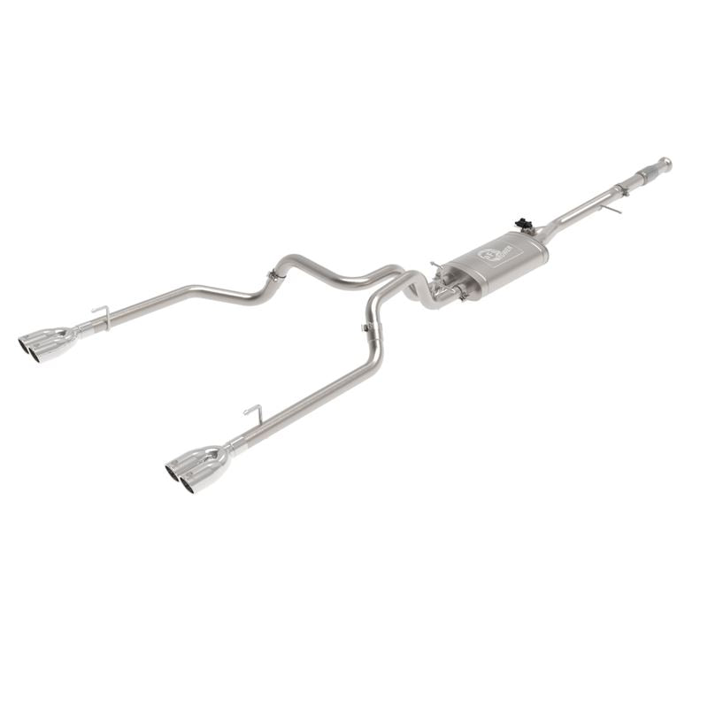 aFe Power Gemini XV Cat-Back Exhaust System for 2019-2022 Chevrolet Silverado 1500(49-34139-P)