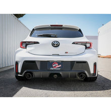 Load image into Gallery viewer, aFe Power Gemini XV 3in to 2-1/2in CatBack Exhaust w/Carbon Fiber Tips for 23-24 Toyota GR Corolla L3 1.6L (t) (49-36067-C)