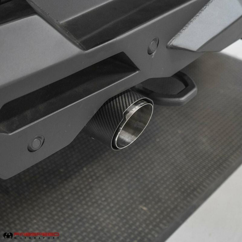 Fabspeed Dodge RAM TRX 1500 Deluxe Carbon Fiber Tips (21+) (FS.DODGE.TRX.CFT)