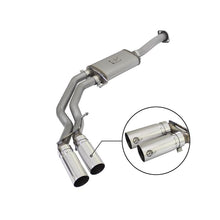 Load image into Gallery viewer, aFe Rebel Series 3 IN to 2-1/2 IN 409 Stainless Steel Cat-Back Exhaust w/ Polish Tip (49-43081-P)