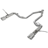 aFe Large Bore-HD 2-1/2in 409 Stainless Steel DPF-Back Exhaust System (49-46234)