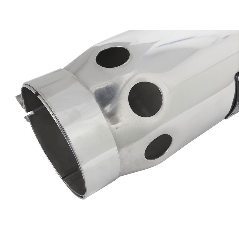 aFe MACH Force-Xp 304 Stainless Steel Intercooled Clamp-on Exhaust Tip Polished (49T40501-P121)