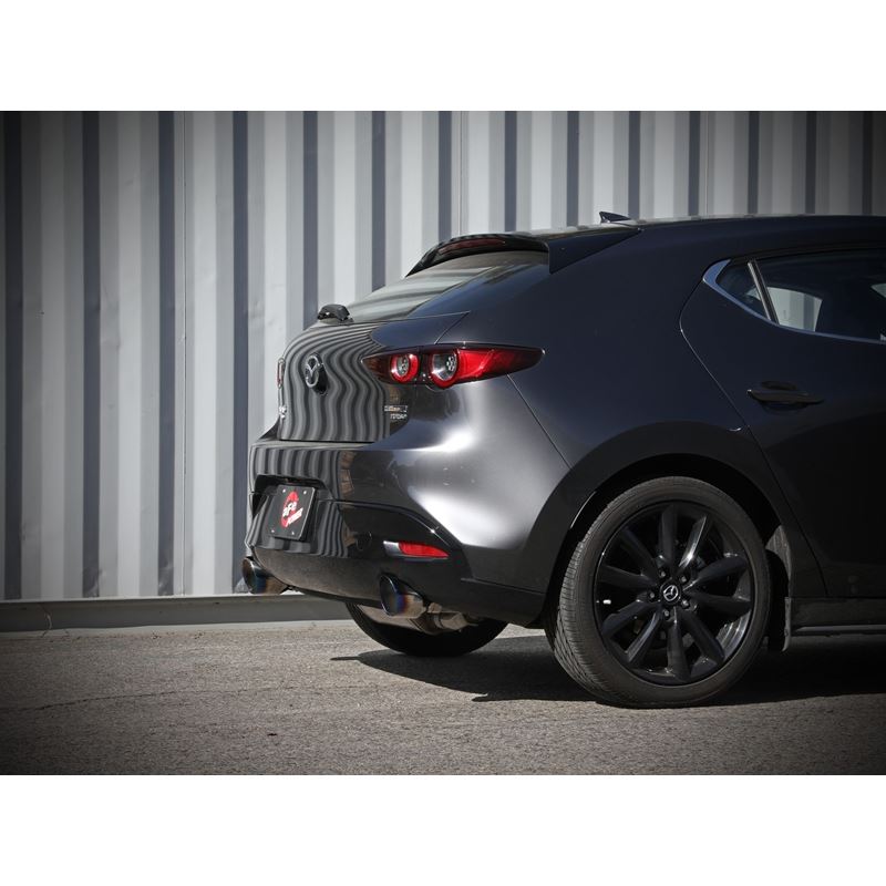 Takeda Axle-Back Exhaust System for 2019-2022 Mazda 3(49-37023-L)