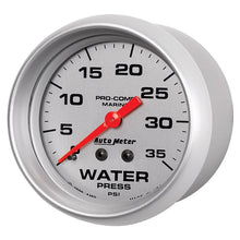 Load image into Gallery viewer, AutoMeter Water Pressure Gauge (200773-33)