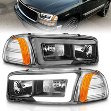 Load image into Gallery viewer, ANZO USA Crystal Headlight Set for 1999-2000 GMC C3500 (111522)