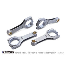 Load image into Gallery viewer, FORGED H-BEAM CONNECTING ROD SET SR20DE(T)/SR18DE 136.30mm (TA203A-NS08A)