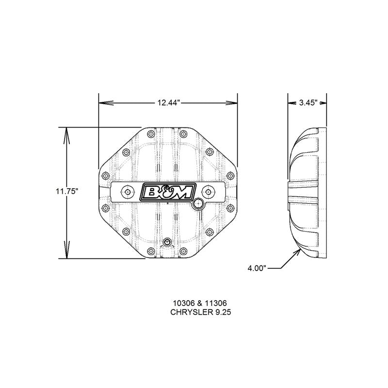 B&M Racing Differential Cover (11306)