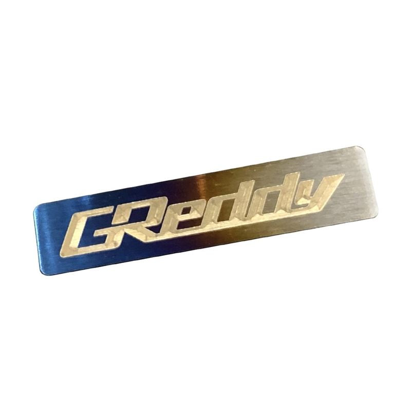 GReddy Titanium Emblem - (70 x15mm) (18000203)