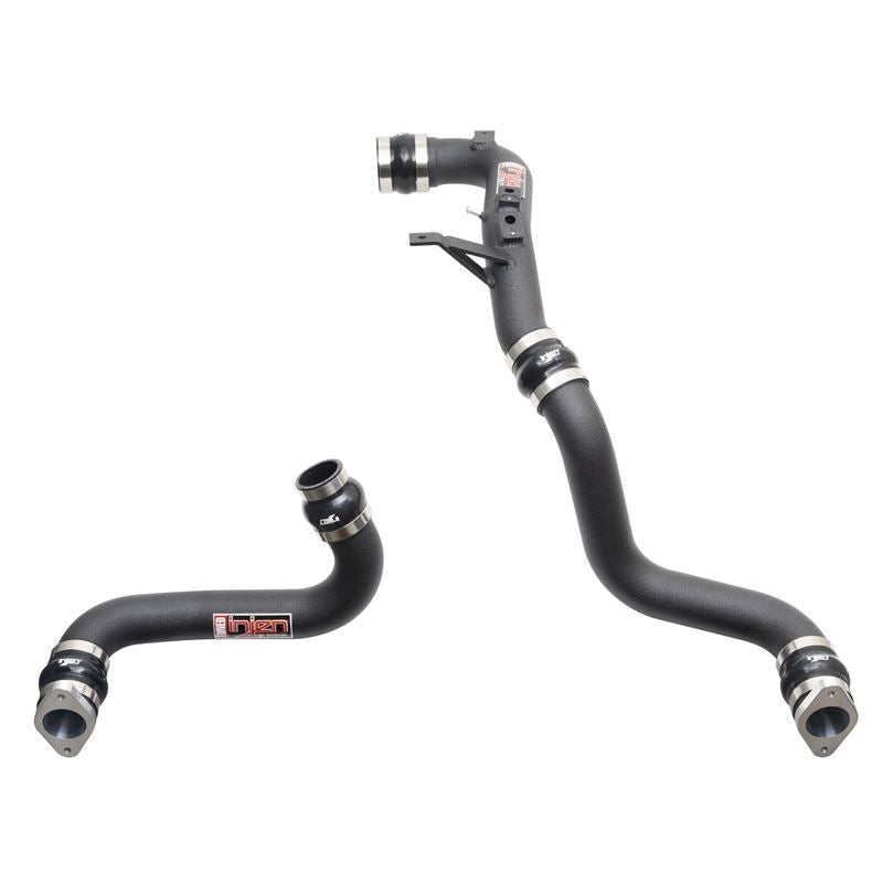 Injen 22-23 Honda/Acura Civic/Si/Integra 1.5L Turbo Aluminum Intercooler Pipe Kit - Wrinkle Black (SES1586ICPWB)