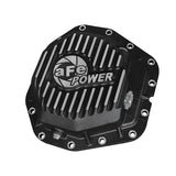 aFe Pro Series Rear Differential Cover Black w/ Machined Fins (46-70382)