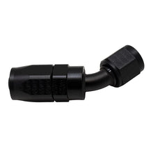 Load image into Gallery viewer, DeatschWerks 6AN Female Swivel 45-Degree Hose End CPE - Anodized Matte Black(6-02-0802-B)