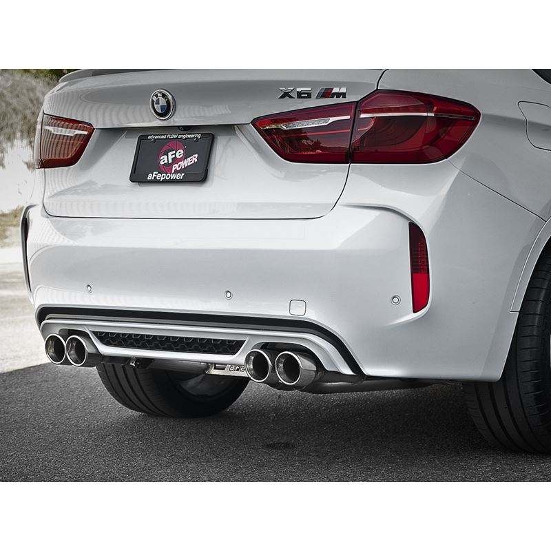 aFe MACH Force-XP 3-1/2 IN 304 Stainless Steel Cat-Back Exhaust w/ Polished Tip (49-36342-P)