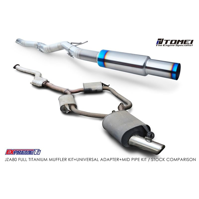 FULL TITANIUM MUFFLER KIT EXPREME Ti JZA80 (TB6090-TY03A)