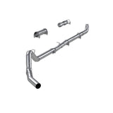 MBRP Exhaust 4in. Down Pipe Back Single Side Off-Road (includes front pipe)-no muffler (S6004PLM)