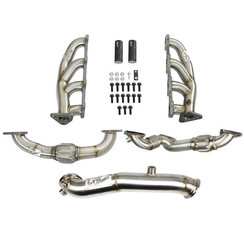 aFe Twisted Steel 304 Stainless Steel Race Series Performance Package (48-34139)