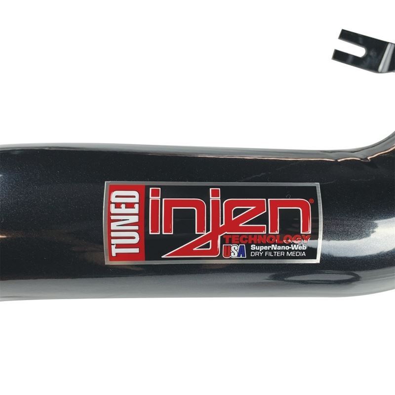 Injen Laser Black Short Ram Cold Air Intake System with SuperNano-Web Dry Air Filter (IS1345BLK)