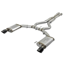 Load image into Gallery viewer, aFe MACH Force-Xp 304 Stainless Steel Cat-Back Exhaust w/ Resonator Black Tip (49-33087-B)