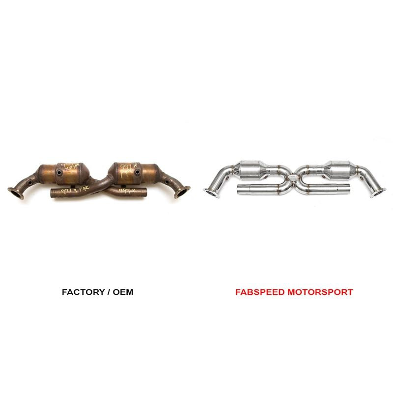 Fabspeed Porsche 997 Carrera Sport Cat X-Pipe (05-08) (FS.POR.997.SCX)