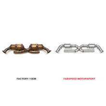 Load image into Gallery viewer, Fabspeed Porsche 997 Carrera Sport Cat X-Pipe (05-08) (FS.POR.997.SCX)