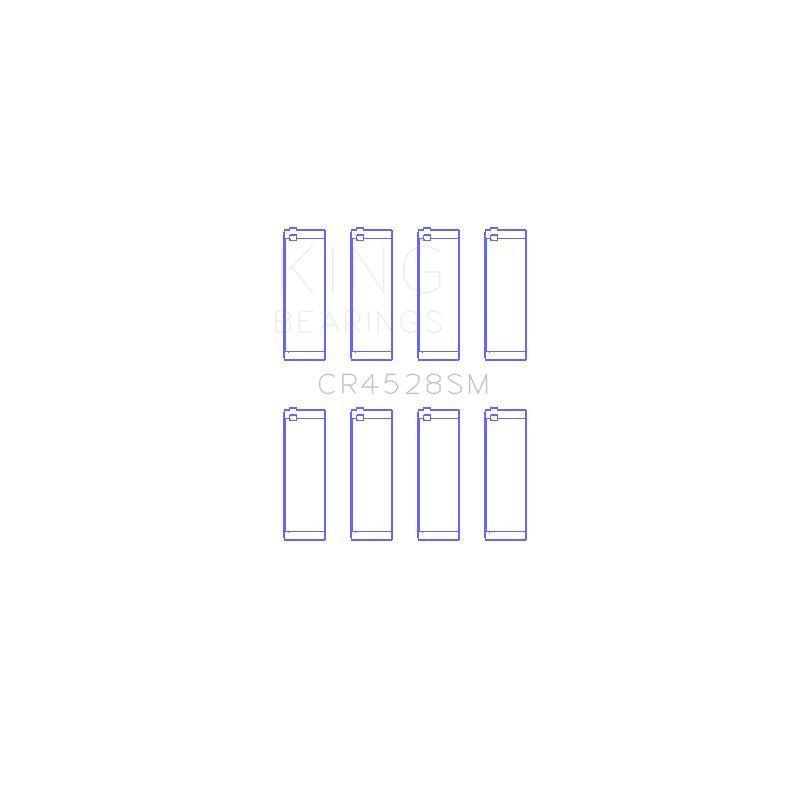 King Engine Bearings Connecting Rod Bearing Set (CR4528SM)