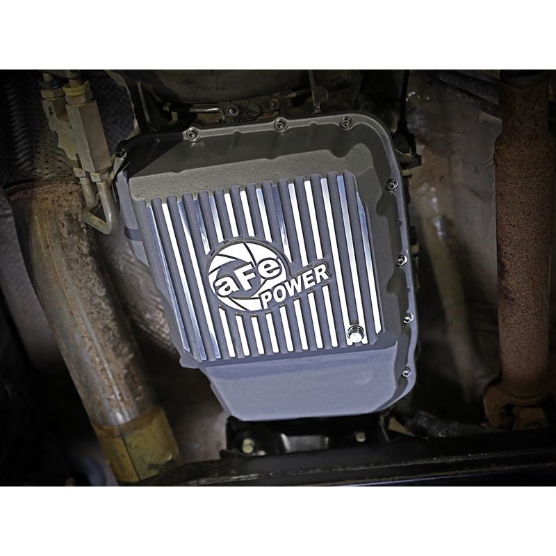 aFe Power Transmission Pan Raw w/ Machined Fins (46-71160A)